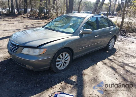 2007 Hyundai Azera Limited/Se from USA, damaged, VIN KMHFC46F77A174927